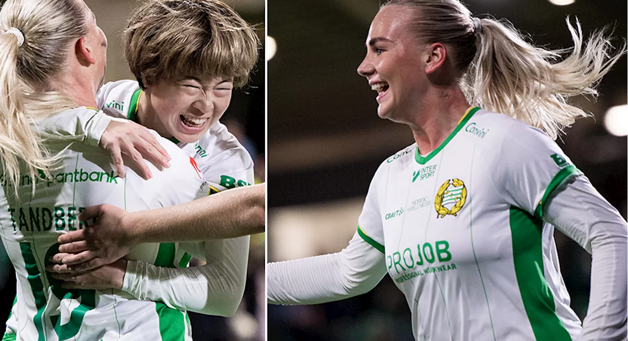 Hammarby säkrar Champions League-plats efter seger mot Kif Örebro