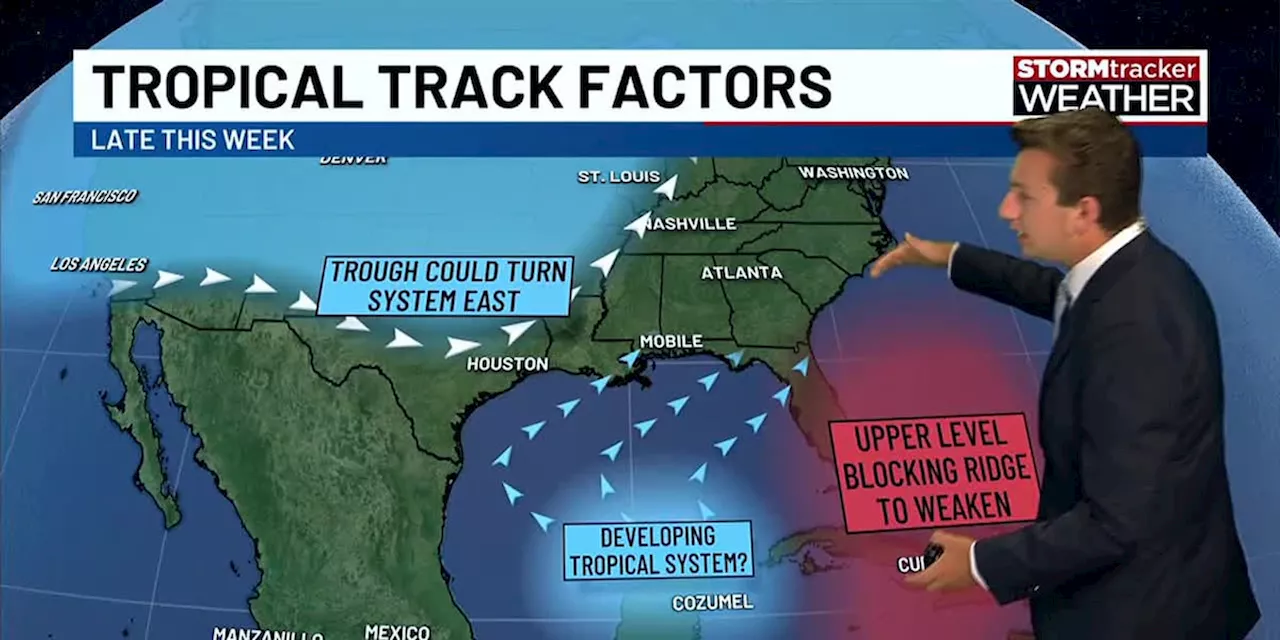 Sunny and warm on Sunday; watching the tropics later this week