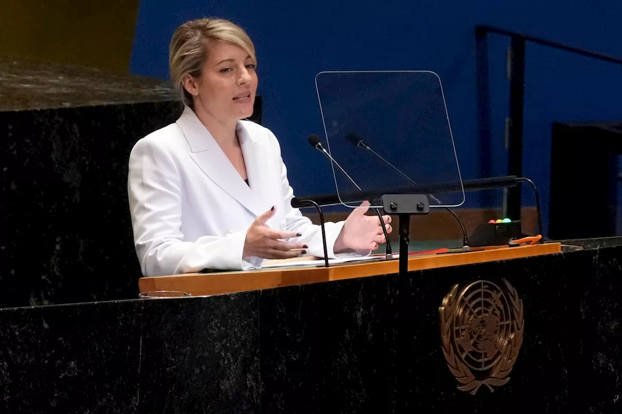 Mélanie Joly targets polarization in UN speech, urges liberals to reclaim the word ‘freedom’