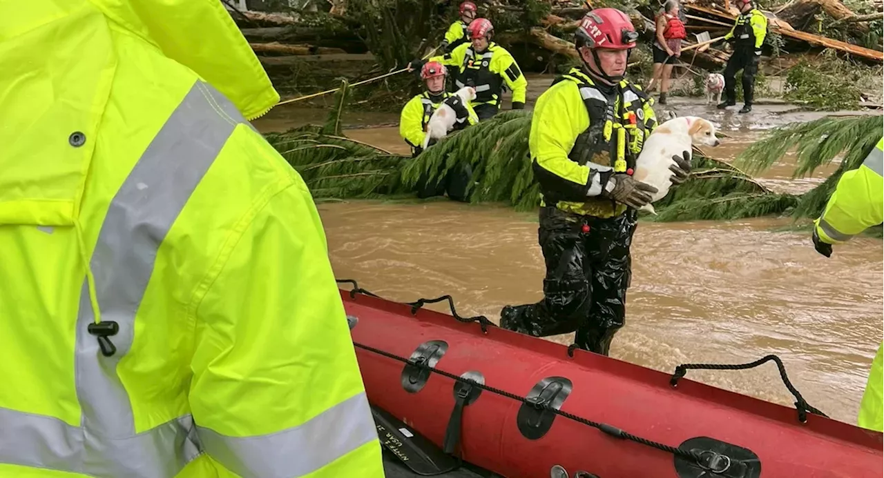 NYC First Responders Deploy To North Carolina After Hurricane Helene