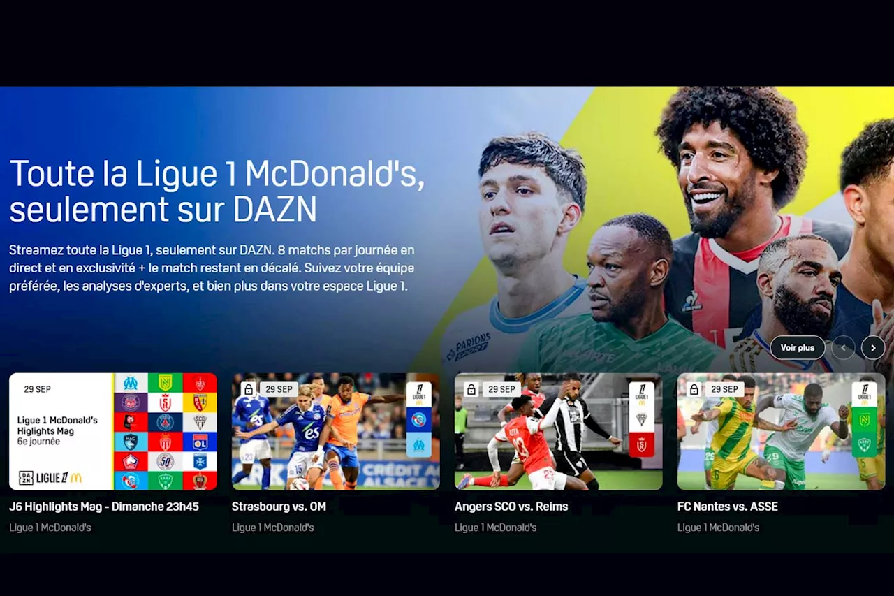 DAZN : vous pouvez regarder la Ligue 1 gratuitement (mais dépêchez-vous)