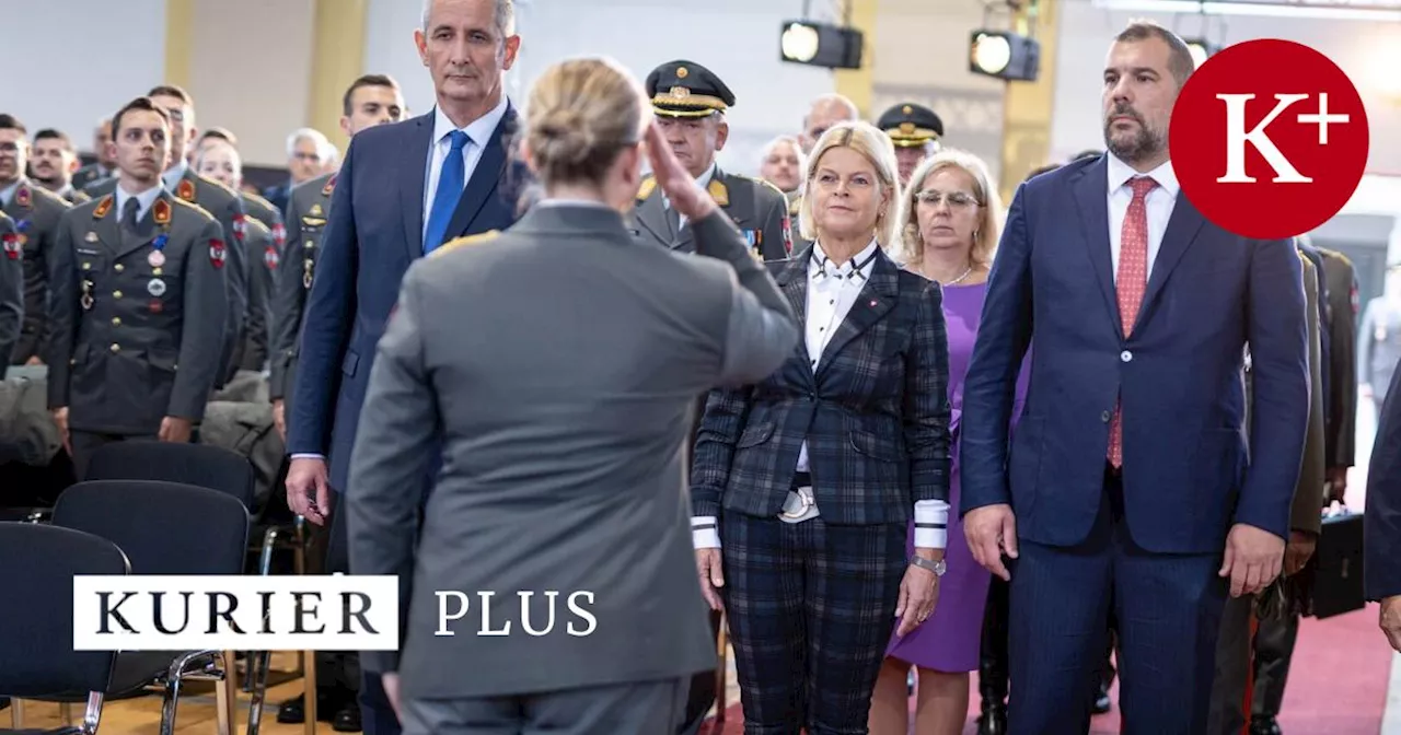 Skandal auf Ausmusterungsfeier des Bundesheeres