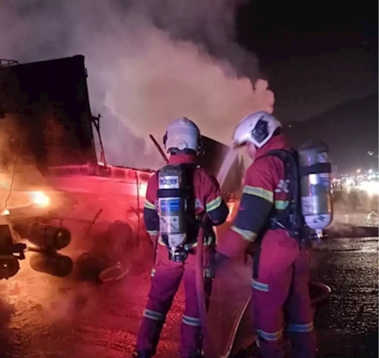 Seven-vehicle crash on KL-Karak Expressway in Pahang leaves three dead, five injured