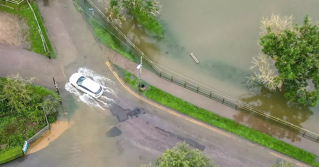 Dozens of flood warnings still in place as heavy rain swells rivers