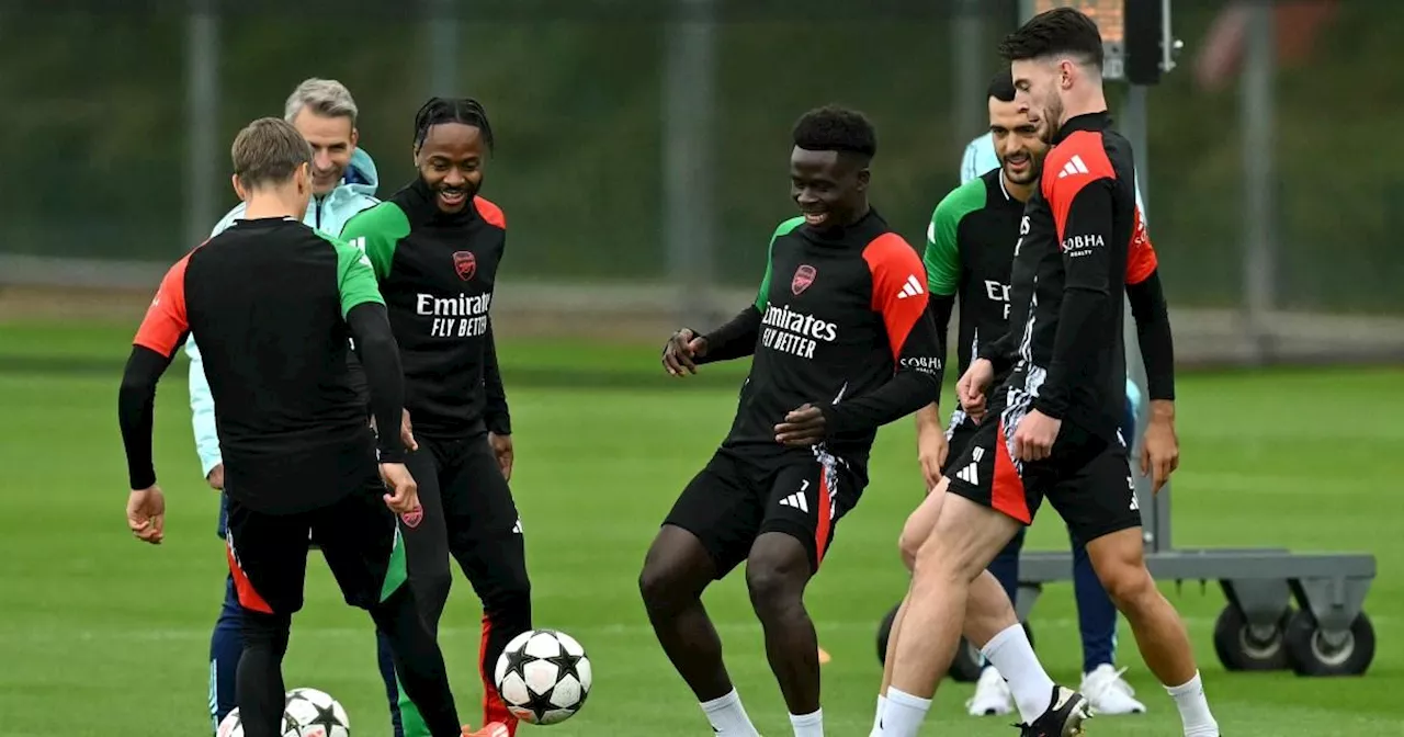 Arsenal fans rejoice as £32m summer signing is spotted back in training after injury