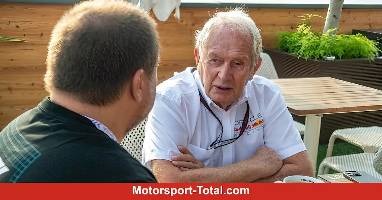 Helmut Marko: Zweiter Platz bei Verstappen in Monza wie ein Sieg