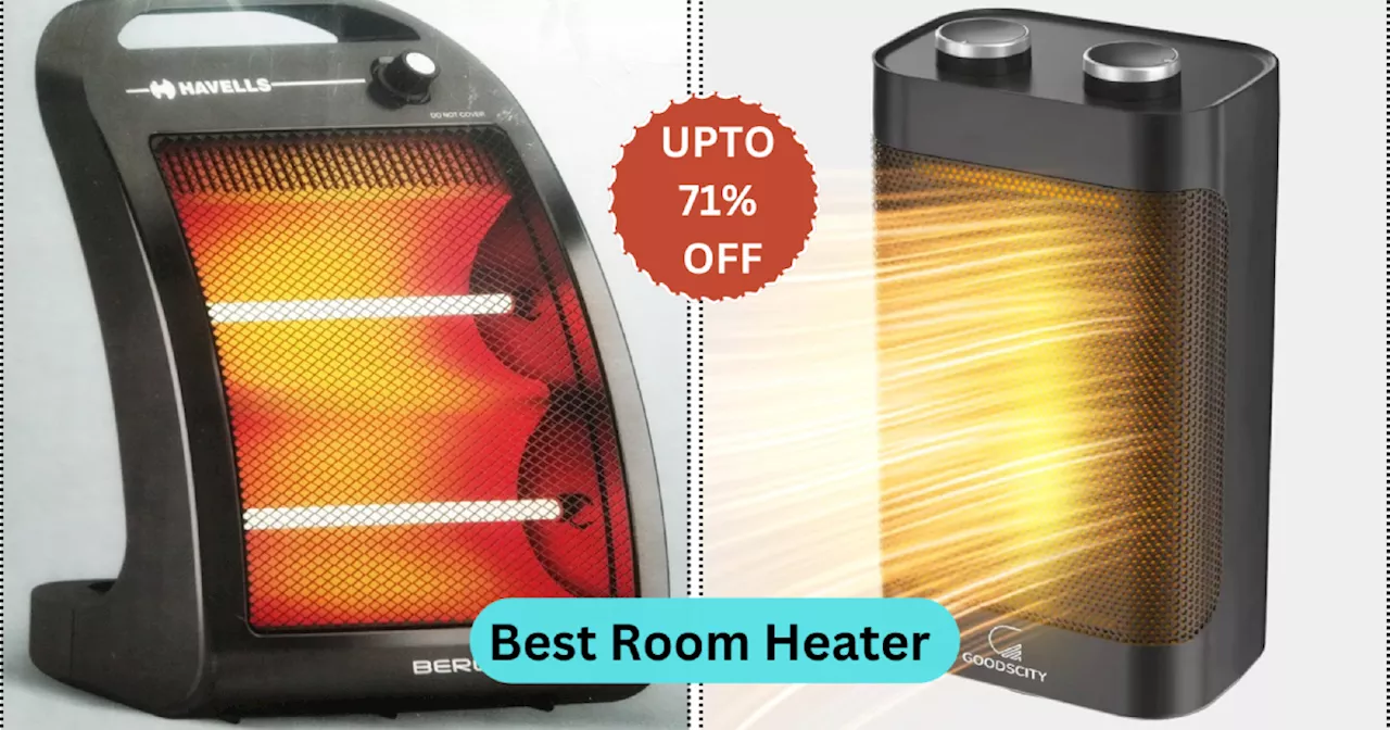इन Room Heater की गर्माहट के आगे ठिठुरन वाली ठंड भी हो जाएगी फेल, Amazon Sale कीमत में कीमत 740 रुपये से शुरू