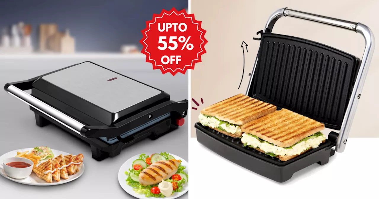 फेस्टिव सीजन में इन Sandwich Maker से घर पर ही बनाएं टेस्टी सैंडविच, 55% तक के डिस्काउंट पर डील हुई है लाइव