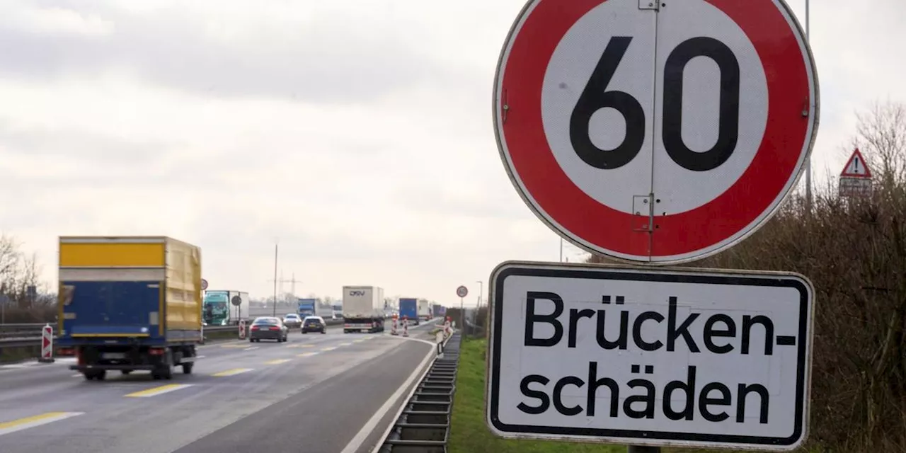 Experten: Viele Autobahnbr&uuml;cken in bedenklichem Zustand