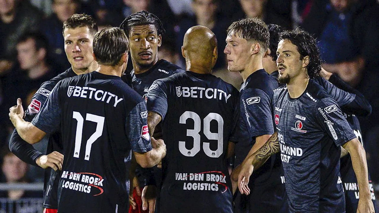 Helmond Sport na zege op Jong PSV medekoploper eerste divisie