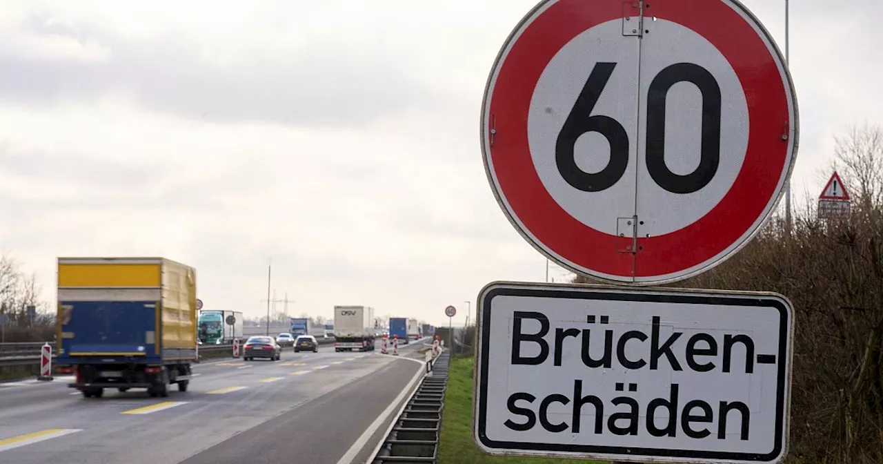 Experten: Zustand vieler Autobahnbrücken bedenklich