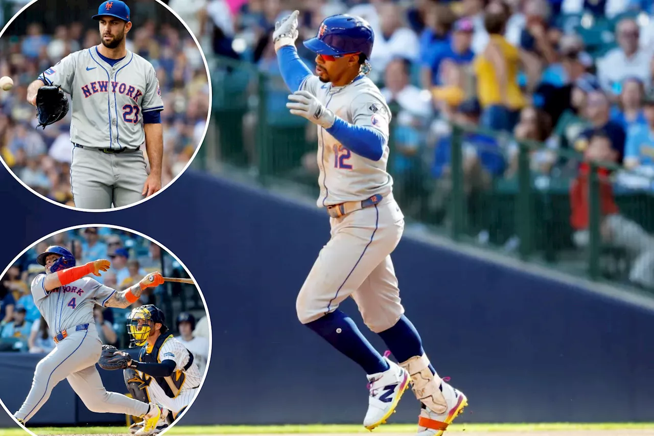 Mets one win away from playoffs after Francisco Lindor powers victory over Brewers