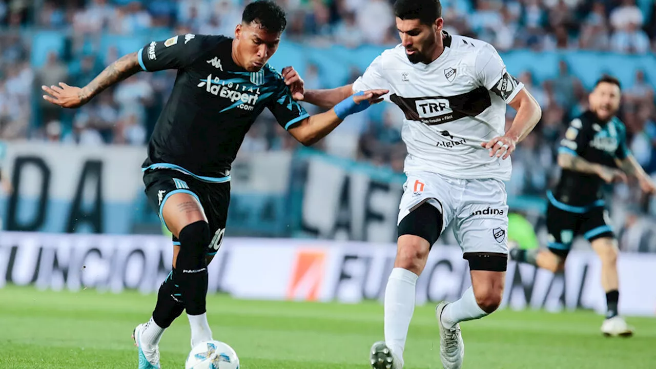 Racing busca seguir subiendo ante Platense