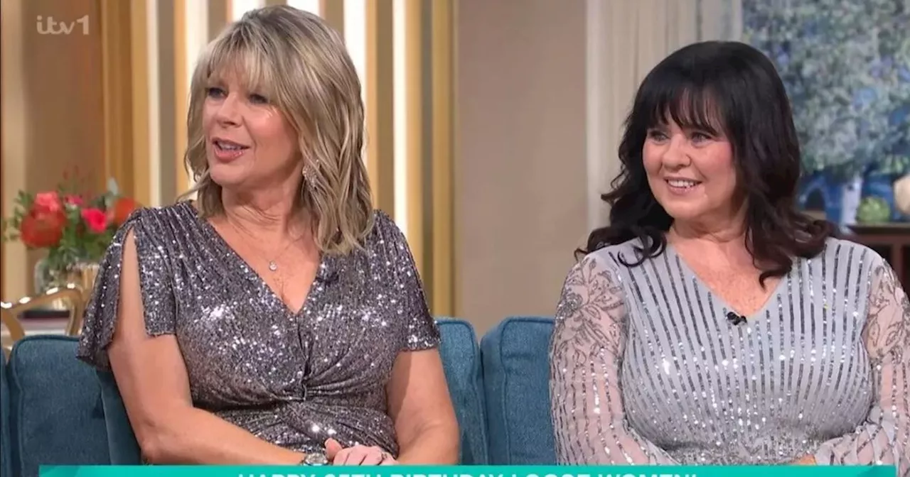 Ruth Langsford Stuns In Silver Gown As She Celebrates 25 Years Of Loose Women