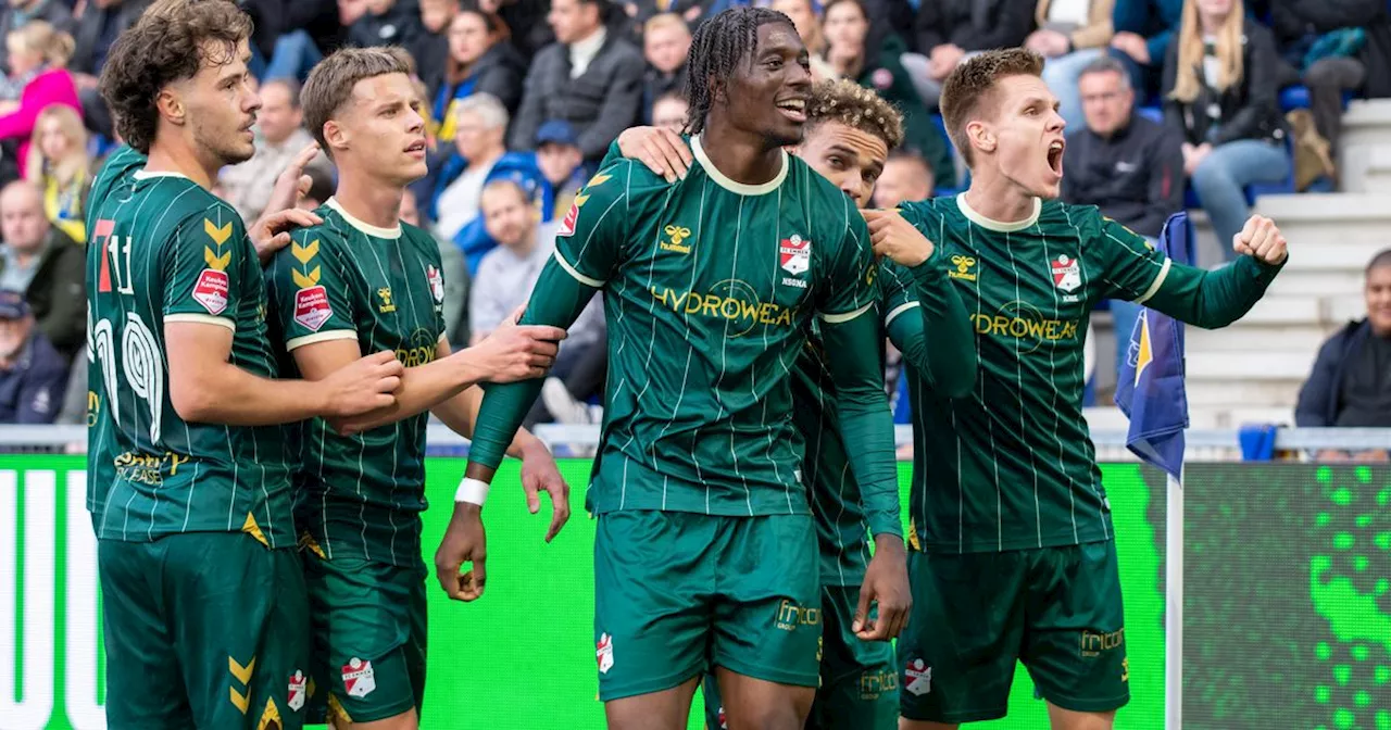 Effectief FC Emmen in zijn nopjes na zege op SC Cambuur: 'Ik vier het met een cheat meal'