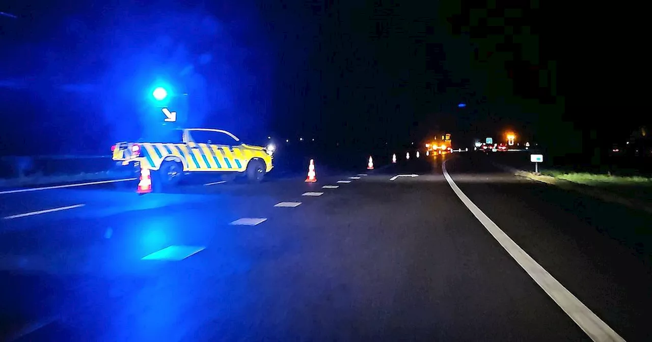 Man (66) is onder invloed en rijdt zonder rijbewijs op wegafzetting