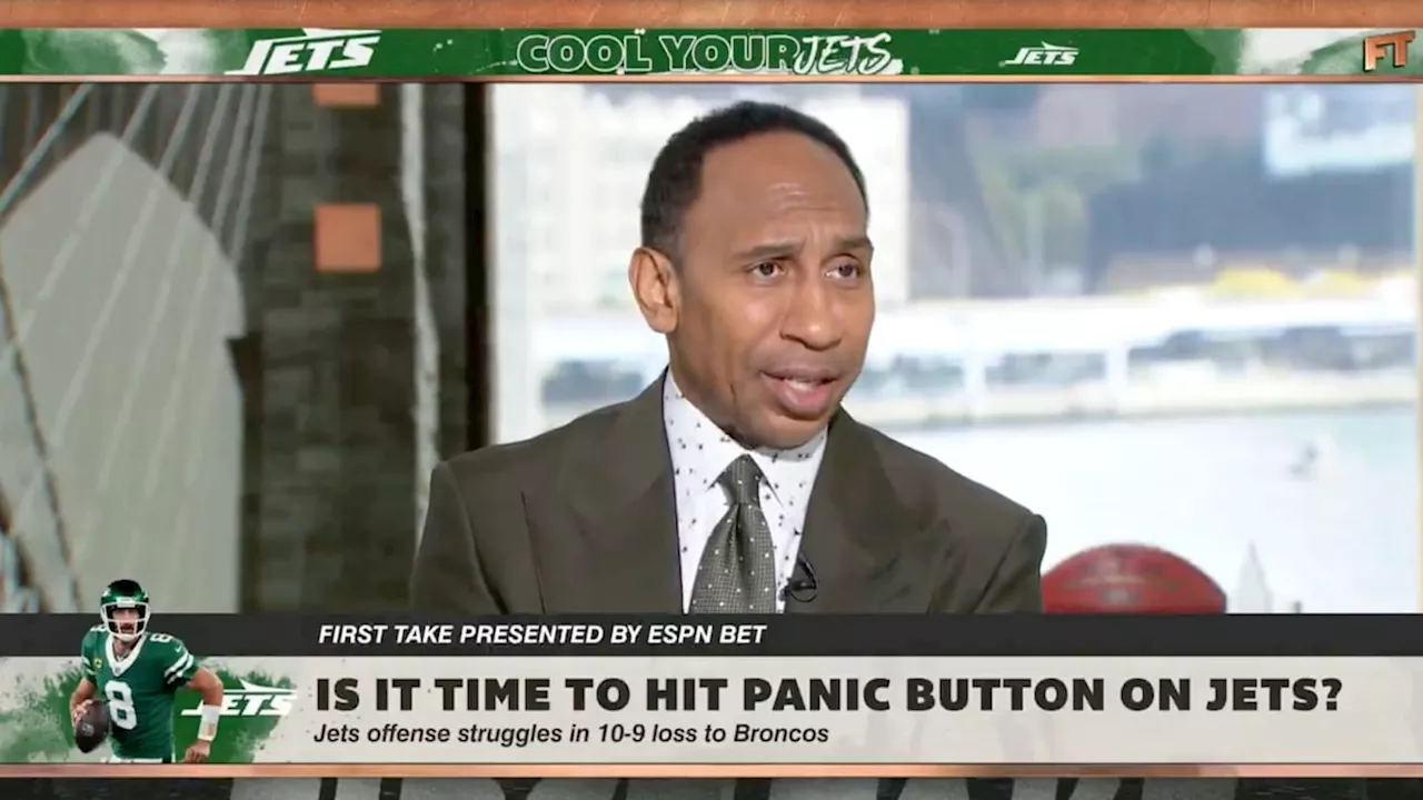 Stephen A. Smith Out on the Jets 10 Days After Calling Them Super Bowl Contenders