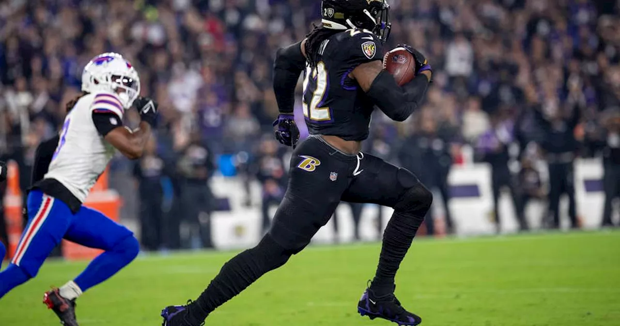 Rekordlauf für die Baltimore Ravens gegen die Bills