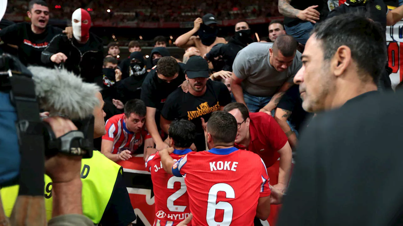 – Atletico Madrid 1:1: Fan-Eklat bei Madrid-Derby