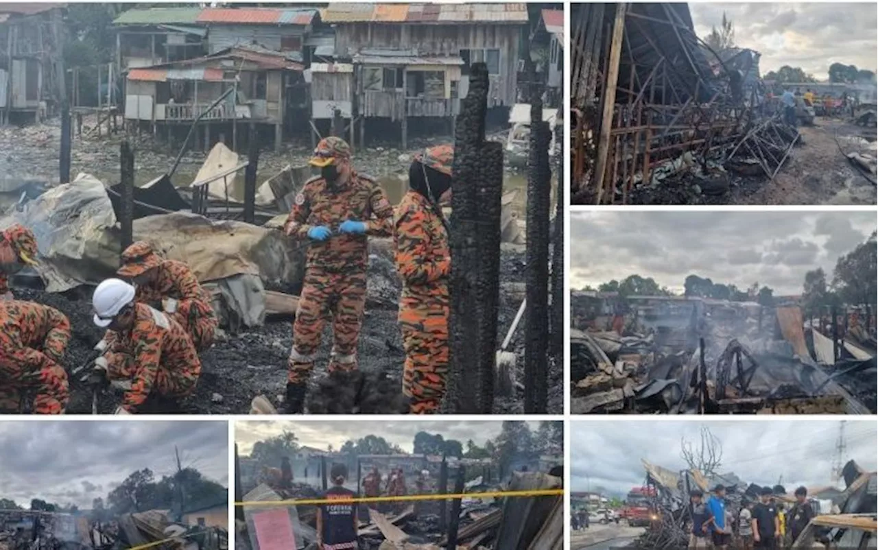 Pregnant woman rushed to hospital as fire claims lives of five children in Sabah