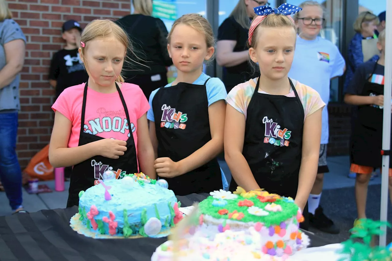 Cake competition brings out kids' creativity