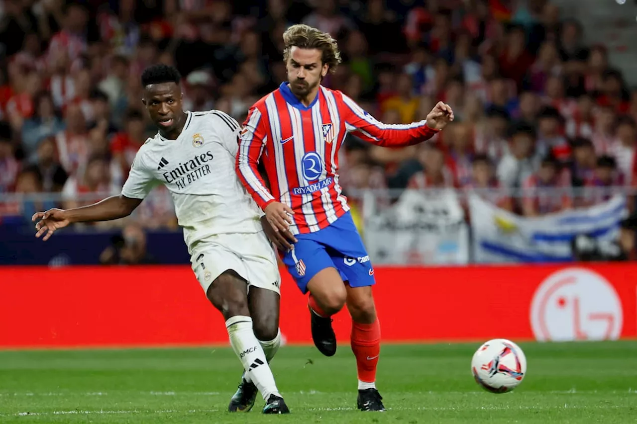 Agónico empate del Atlético de Madrid 1-1 con el Real Madrid en LaLiga