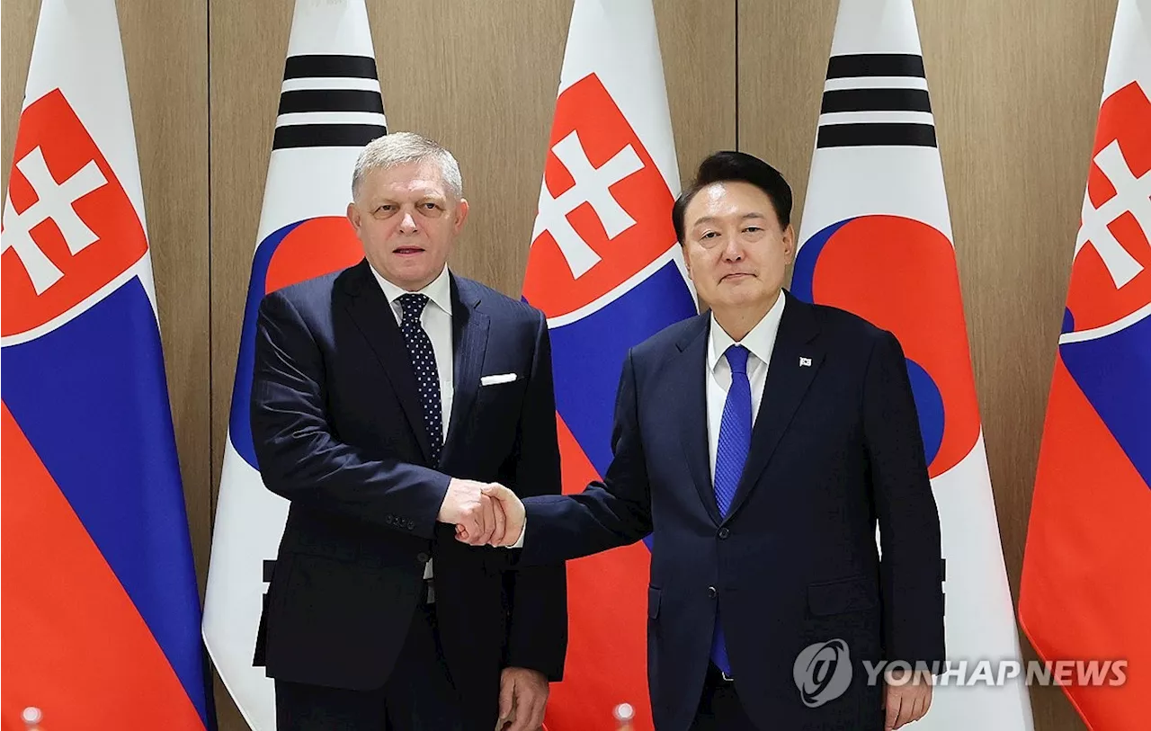 한-슬로바키아 '전략적동반자관계' 수립…대북정책 지지 확보