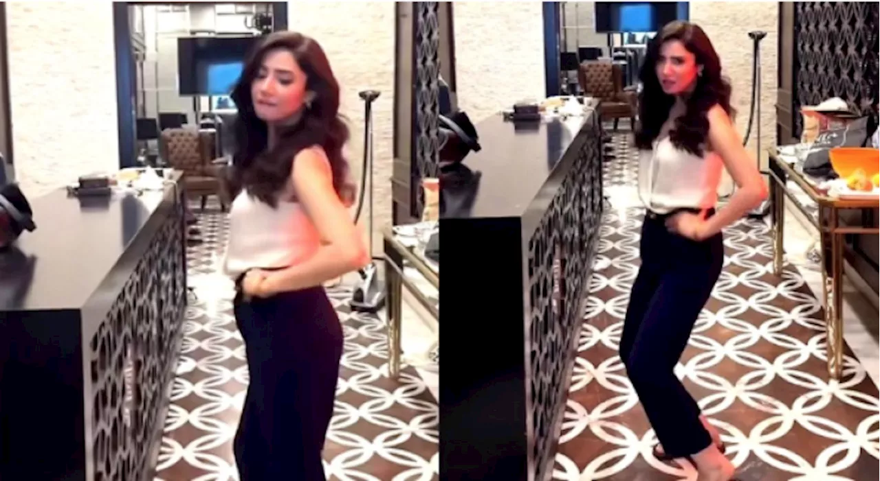 Mahira Khan’s fiery moves to 'Laila o Laila' spark storm on social media