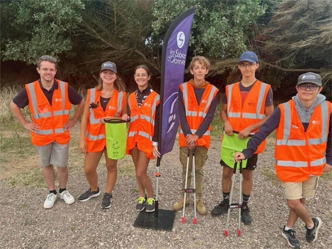 Aux Sables-d’Olonne, ces jeunes ont mis leur été à profit aider pour la collectivité