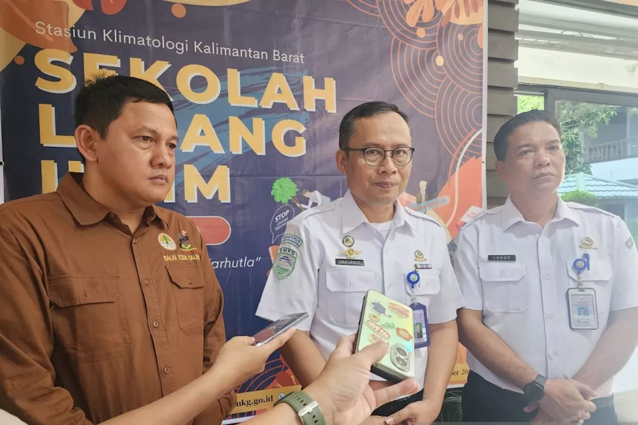 BMKG gelar Sekolah Lapang Iklim latih petugas BKSDA Kalbar