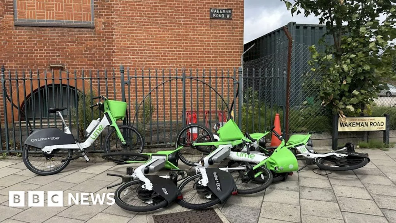 Lime bikes may be removed from Brent over safety concerns