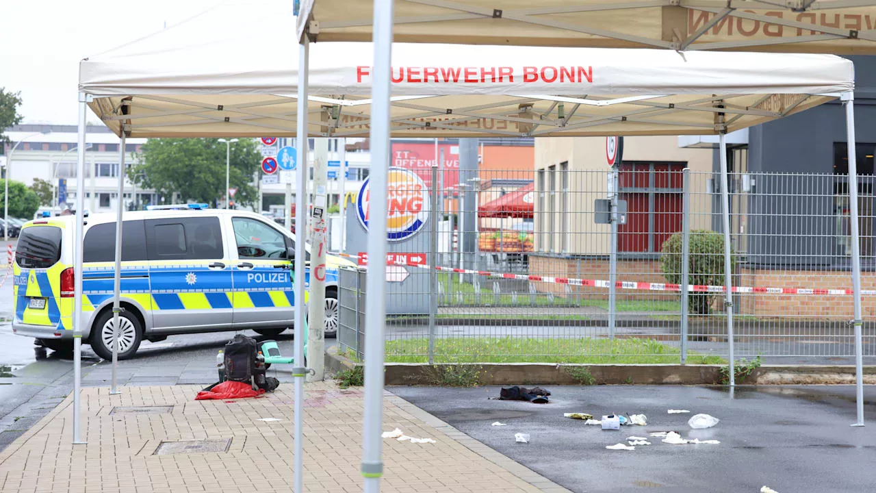 Bonn: Messer-Angreifer von Burger King in Klinik gestorben