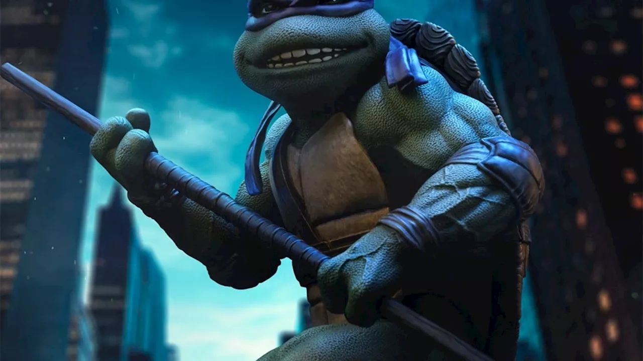 Donatello is Iron Studios Latest Live-Action TMNT: The Movie Statue