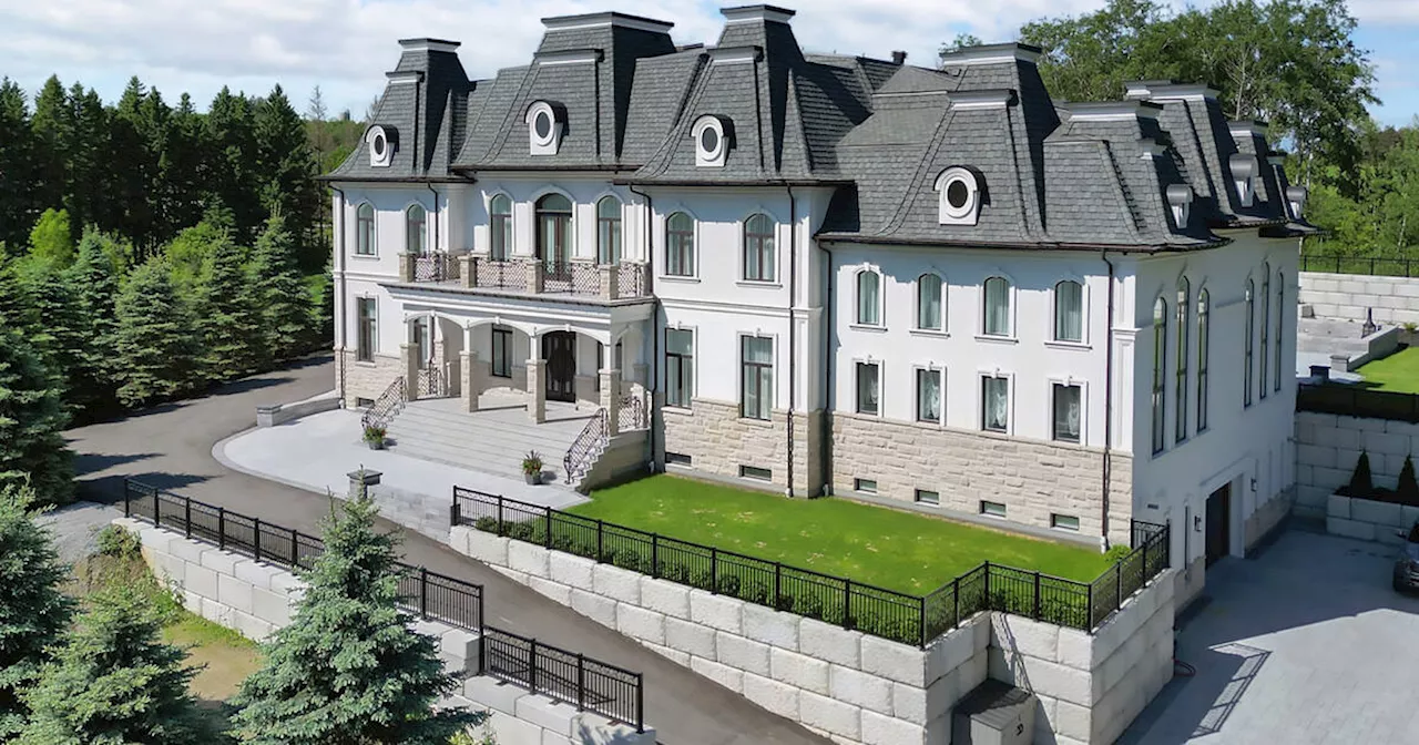 Sprawling $34 million Ontario mansion was inspired by a 17th-century chateau