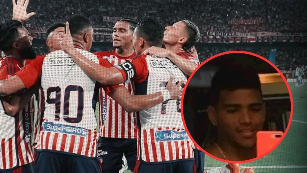 Hinchas del Junior respaldan a Rafa Pérez tras foto íntima filtrada: 'No estaba robando'