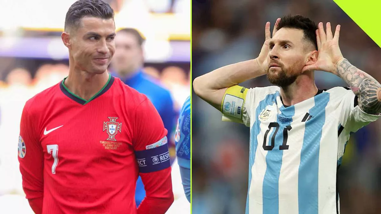 Cristiano Ronaldo Hilariously Imitates Lionel Messi’s Famous Phrase