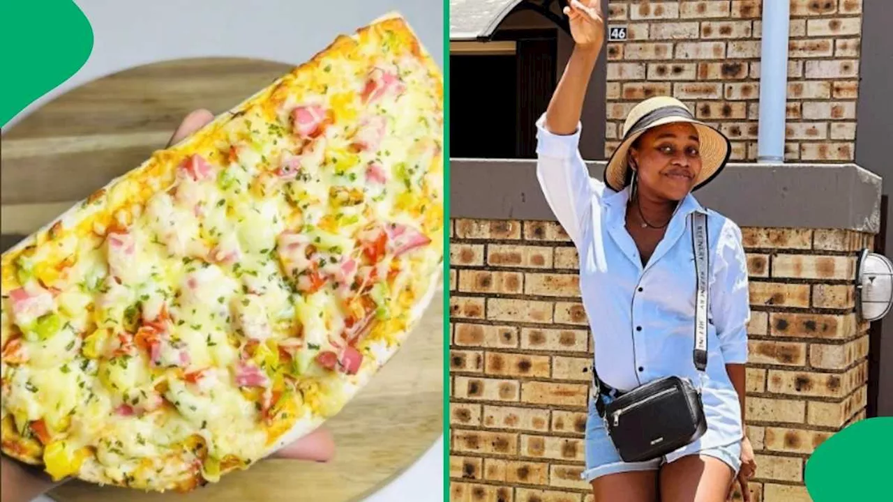 “Made This for My Siblings”: Hun Plugs Mzansi on Easy Pizza Recipe Using Tortilla Wraps