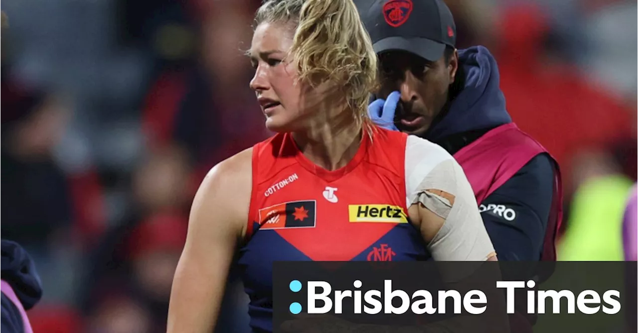 AFLW season over for Tayla Harris