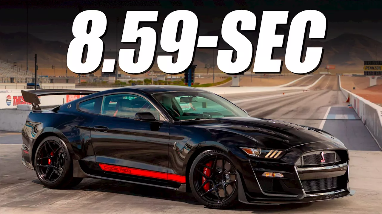 Shelby’s 1,300 HP GT500 Code Red Runs 1/4 Mile In Insane 8.59 Seconds