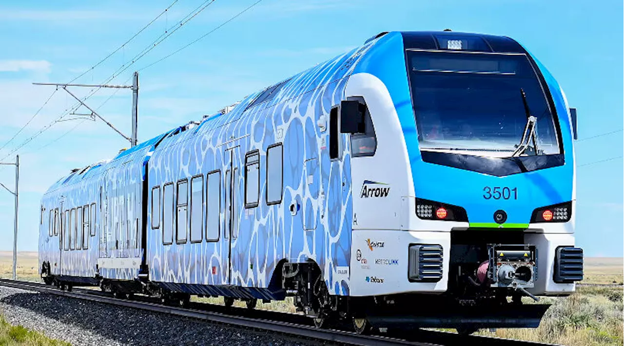 California To Begin Hydrogen-Powered Passenger Train Service In San Bernardino