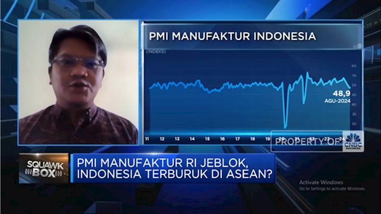 PMI Manufaktur Jeblok & Deflasi 4 Bulan, Bahaya Ini Mengintai RI