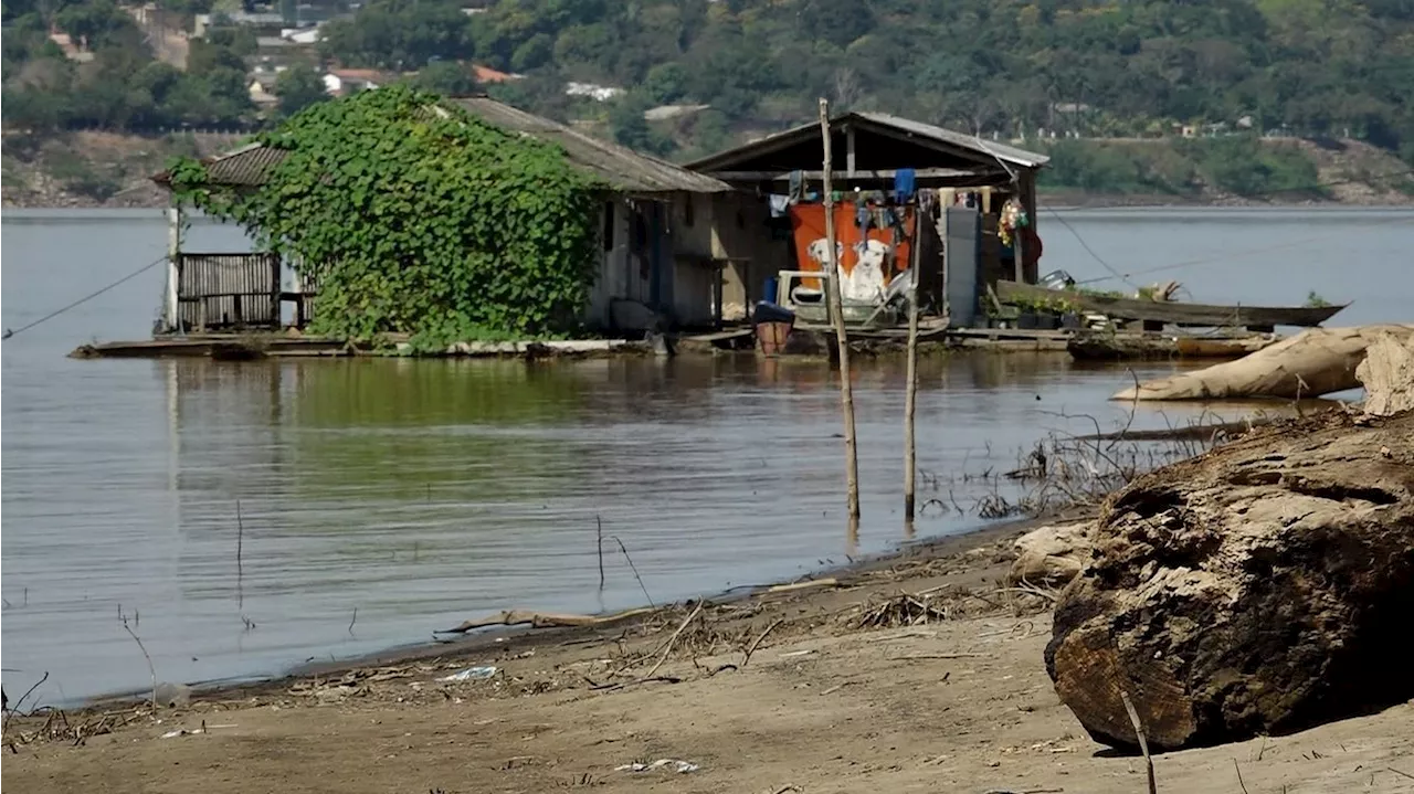 Rio Madeira atinge nível mais baixo da história, em Porto Velho (RO)