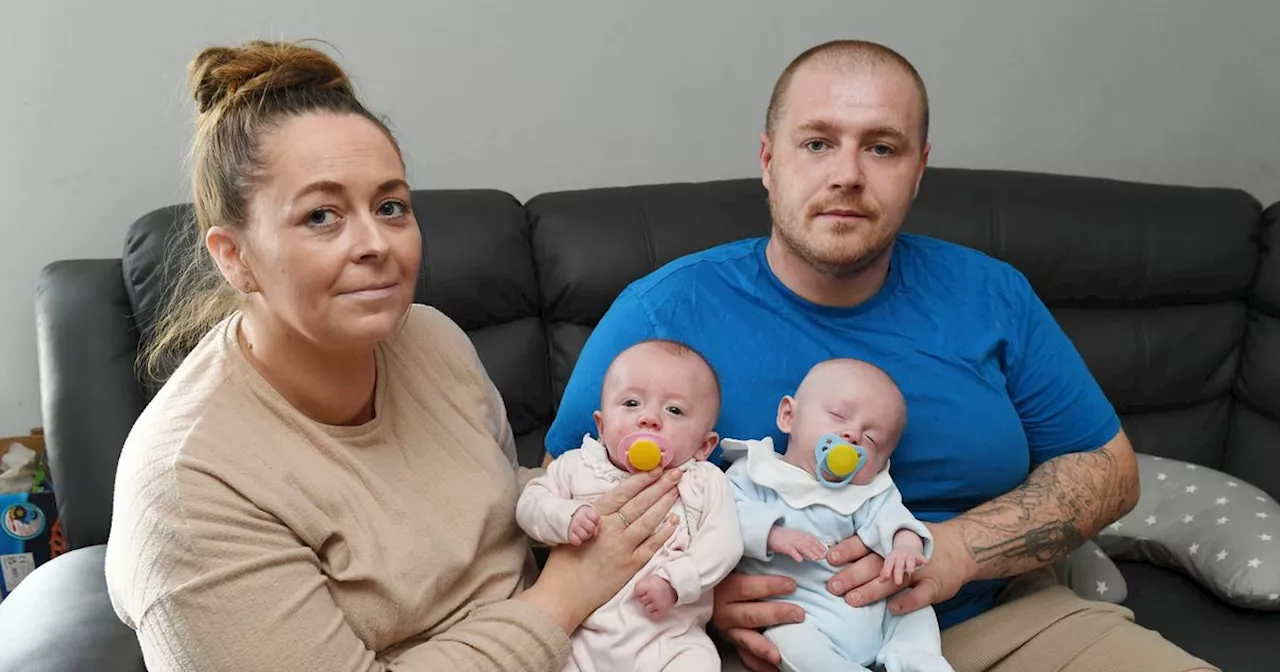 Tiny twins only survived thanks to incredible care at Wishaw neonatal unit