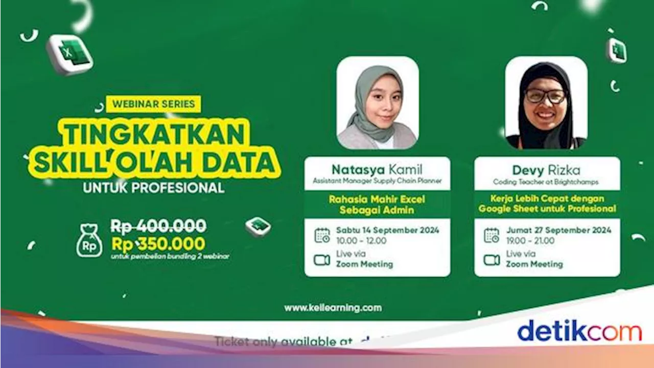 2 Jam Ikut Kelas Excel KEI Learning, Langsung Jago Jadi Admin