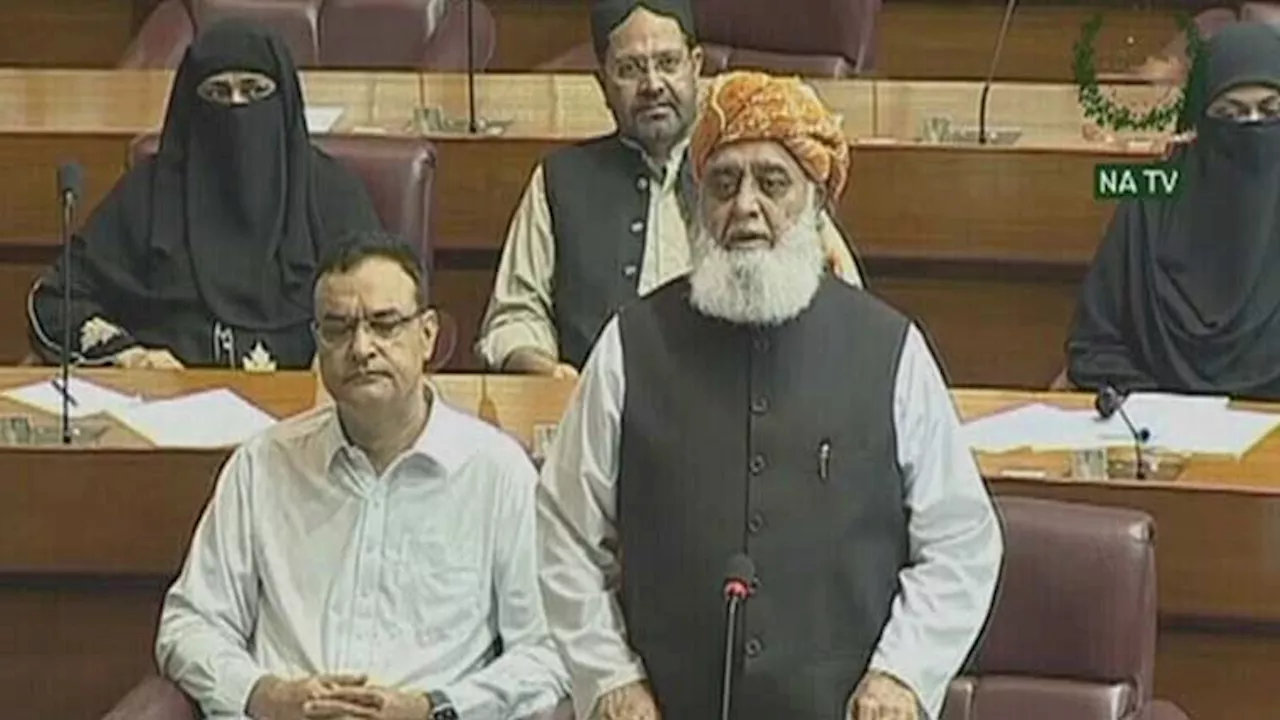 Fazl wants parliament to lead from the front in dialogue with the Baloch