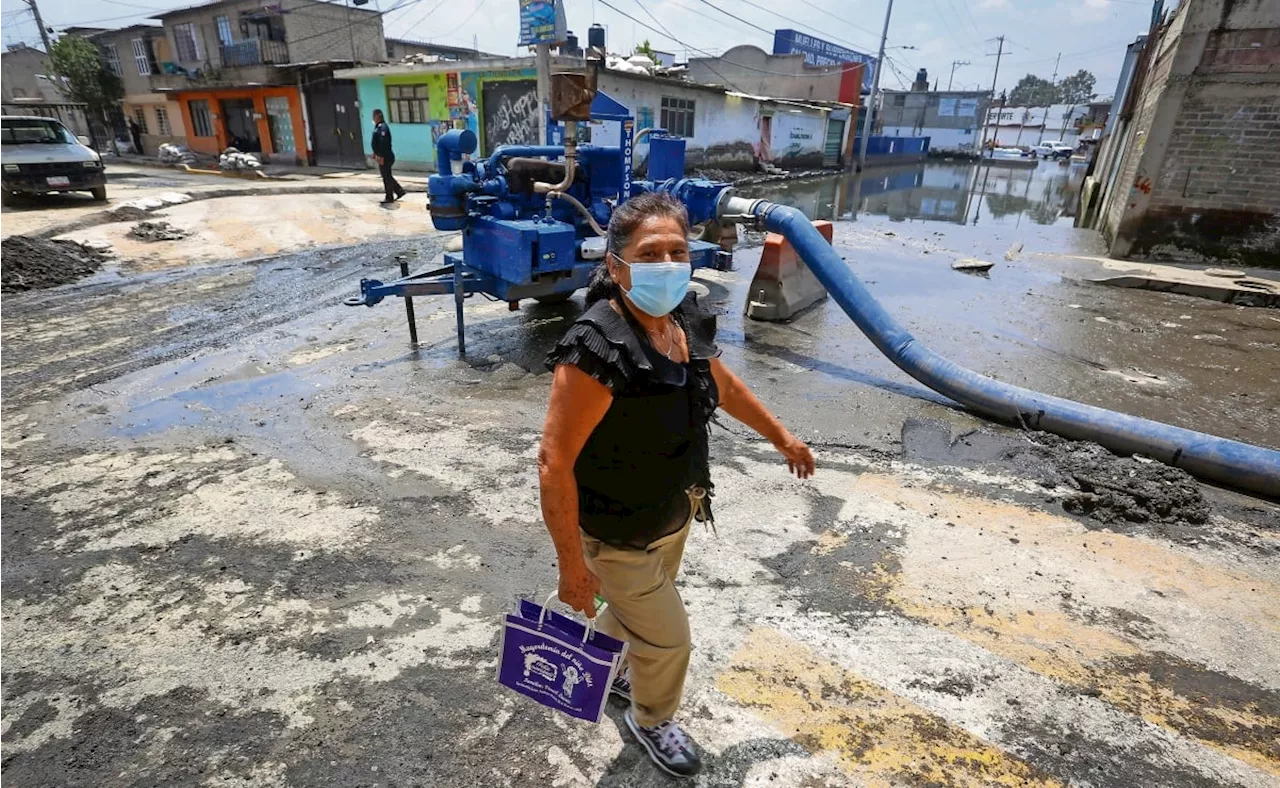 “Cae lluvia y en cinco minutos estamos otra vez hasta el tope”