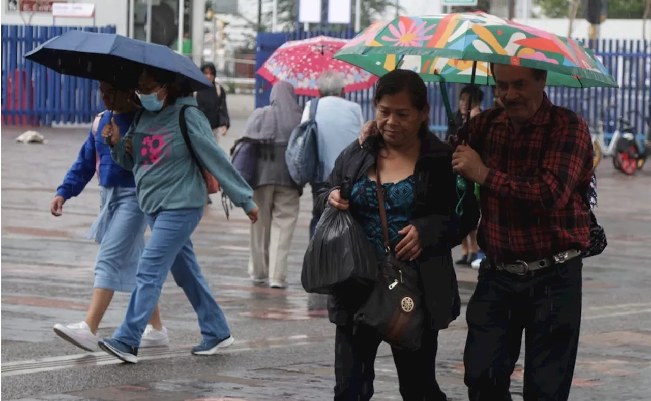 Clima CDMX: Se prevén lluvias fuertes y posible caída de granizo hoy, 4 de septiembre