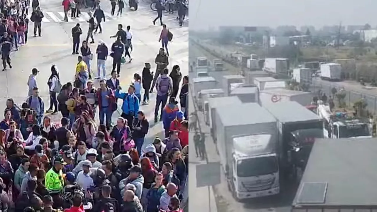 Paro camioneros: hacen un llamado a permitir paso de alimentos y ambulancias