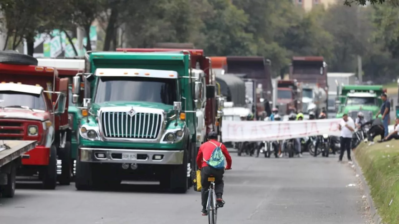 Así está el Cauca por el paro camionero: zona de Popayán con bloqueo