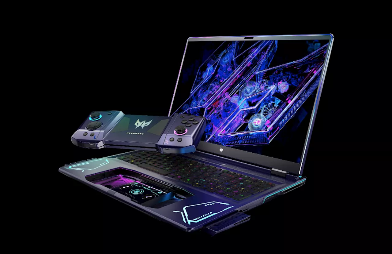 Acer's Project DualPlay is a truly wild gaming laptop with a built-in controller